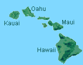 Map of
                                        Hawaiian Islands