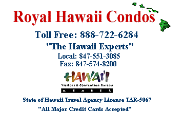 Royal Hawaii Condos - Reservations 888-722-6284