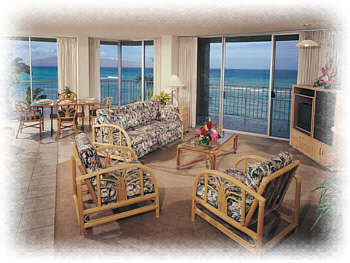 Outrigger Royal Kahana interior